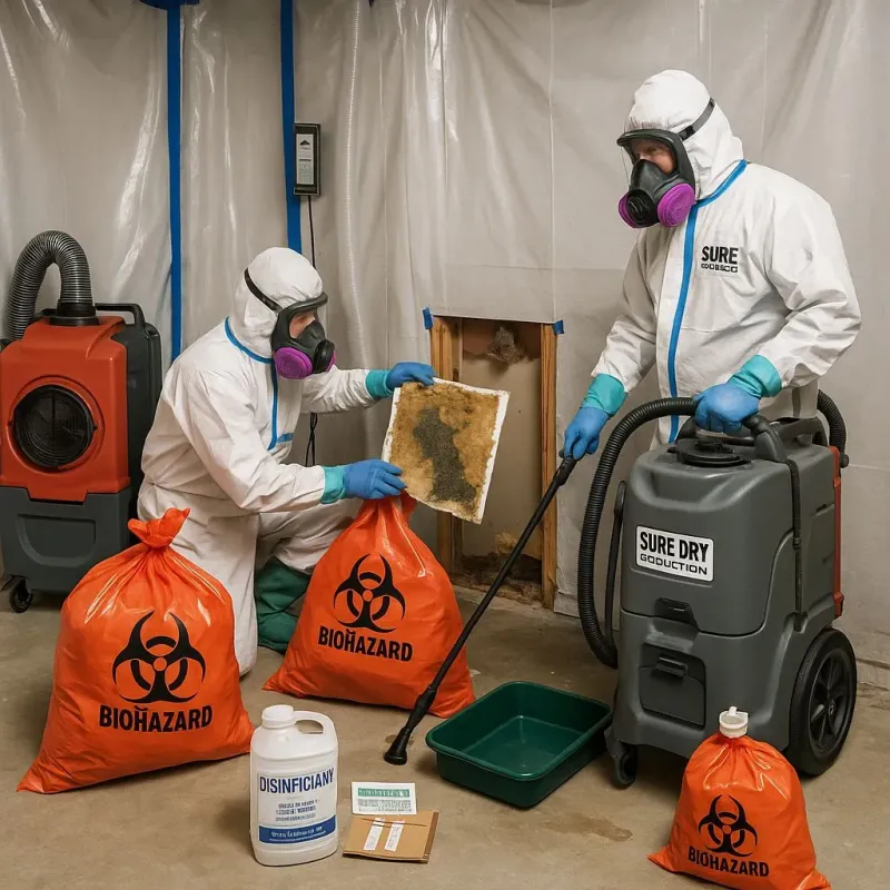 Contaminated Water Handling Protocols process in Lykens, PA