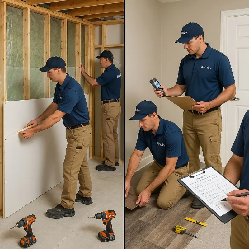Repairs and Reconstruction process in Lykens, PA